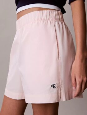 Shorts i bomullspoplin