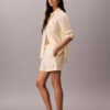 Shorts i bomullspoplin