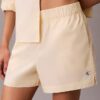 Shorts i bomullspoplin