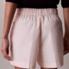 Shorts i bomullspoplin