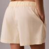 Shorts i bomullspoplin