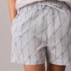 Shorts i bomullspoplin med tryck Shorts i bomullspoplin med tryck