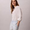 Shorts i bomullspoplin med tryck Shorts i bomullspoplin med tryck