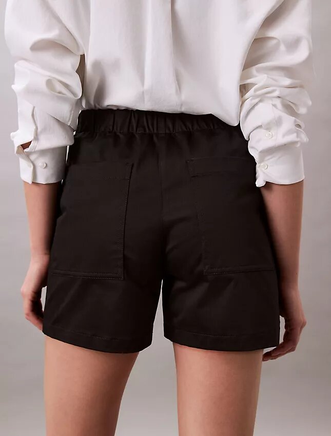 Shorts i bomullssatin Shorts i bomullssatin