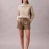 Shorts i konstläder