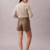 Shorts i konstläder