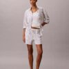 Shorts i linne och bomull Shorts i linne och bomull