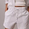 Shorts i linne och bomull Shorts i linne och bomull