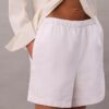 Shorts i linne och bomull Shorts i linne och bomull