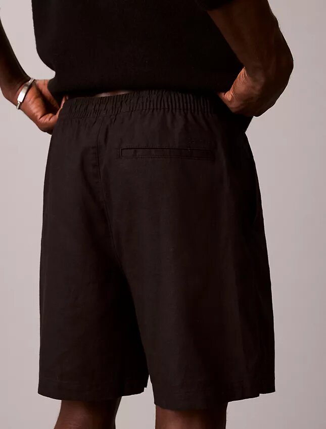 Shorts i linne och bomull Shorts i linne och bomull