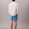 Shorts i linne och bomull