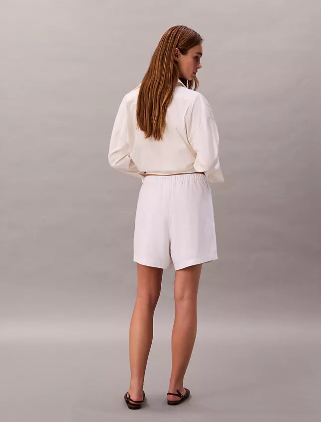 Shorts i linne och bomull Shorts i linne och bomull