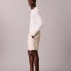 Shorts i linne och bomull