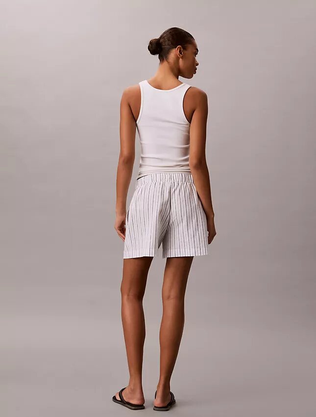 Shorts i linne och bomull Shorts i linne och bomull