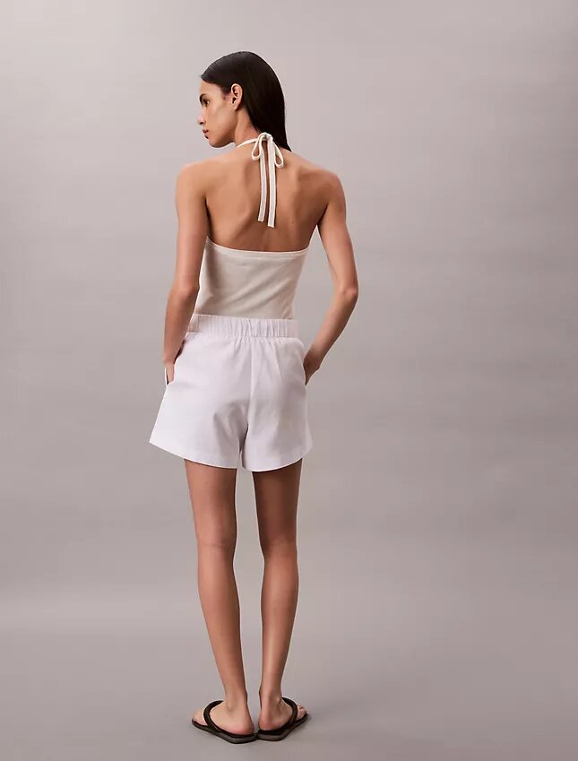 Shorts i linneblandning Shorts i linneblandning