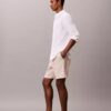 Shorts i linneblandning med ränder Shorts i linneblandning med ränder