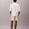 Shorts i linneblandning med ränder Shorts i linneblandning med ränder