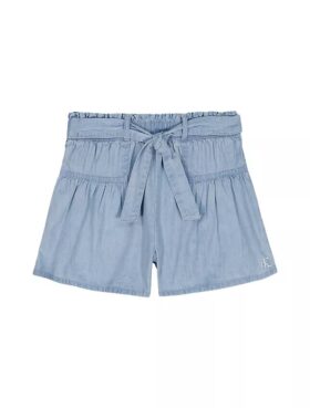 Shorts med knytband i midjan för flickor Shorts med knytband i midjan för flickor