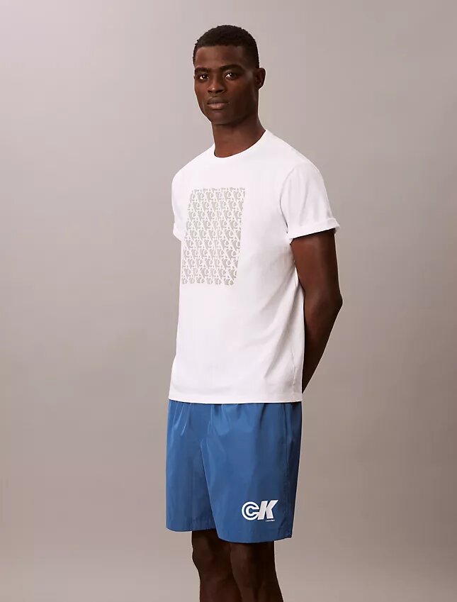 Shorts med Monogram-tryck Shorts med Monogram-tryck
