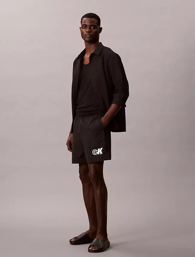 Shorts med Monogram-tryck Shorts med Monogram-tryck