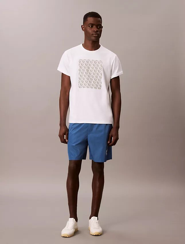 Shorts med Monogram-tryck Shorts med Monogram-tryck