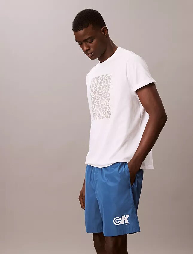 Shorts med Monogram-tryck Shorts med Monogram-tryck