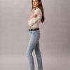 Skinny jeans med medelhög midja
