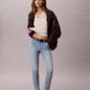 Skinny jeans med medelhög midja