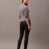 Skinnybyxor i ponte med hundtandsmönster Skinnybyxor i ponte med hundtandsmönster