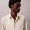 Skjorta i Cotton Stretch-poplin med ränder och knappar Skjorta i Cotton Stretch-poplin med ränder och knappar