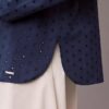 Skjorta med knappar och broderie anglaise Skjorta med knappar och broderie anglaise