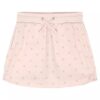 Skort med monogram över hela ytan för flickor