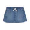 Skorts i denim med dragsko för flickor Skorts i denim med dragsko för flickor