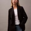 Skräddarsydd blazer i rayon Skräddarsydd blazer i rayon