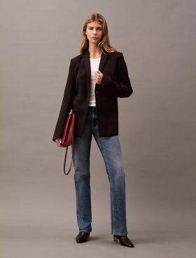 Skräddarsydd blazer i rayon Skräddarsydd blazer i rayon