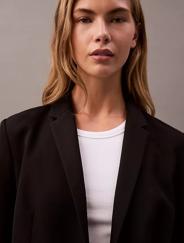 Skräddarsydd blazer i rayon Skräddarsydd blazer i rayon