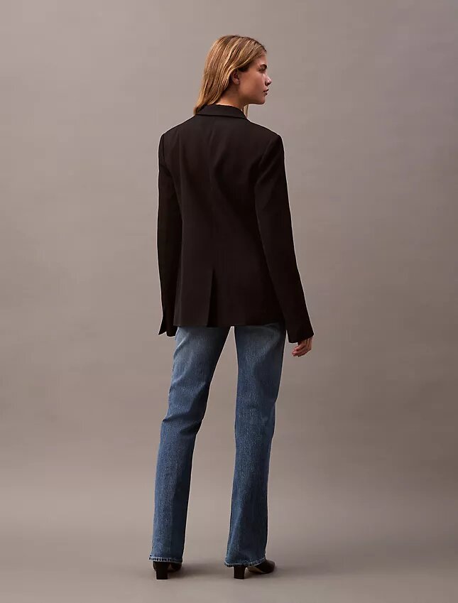 Skräddarsydd blazer i rayon Skräddarsydd blazer i rayon