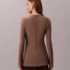 Skräddarsydd, slim fit-tunika i stickat Skräddarsydd, slim fit-tunika i stickat