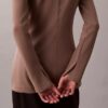 Skräddarsydd, slim fit-tunika i stickat Skräddarsydd, slim fit-tunika i stickat