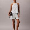 Skräddarsydda shorts i linneblandning Skräddarsydda shorts i linneblandning