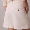 Skräddarsydda shorts i linneblandning Skräddarsydda shorts i linneblandning