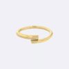 Skulptural rund armring Skulptural rund armring