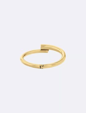 Skulptural rund armring Skulptural rund armring