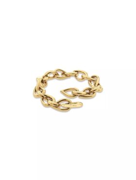 Skulpturalt länkararmband