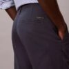 Slim fit-byxor i bomull Slim fit-byxor i bomull