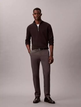 Slim fit-byxor i Cotton Stretch-bomull Slim fit-byxor i Cotton Stretch-bomull