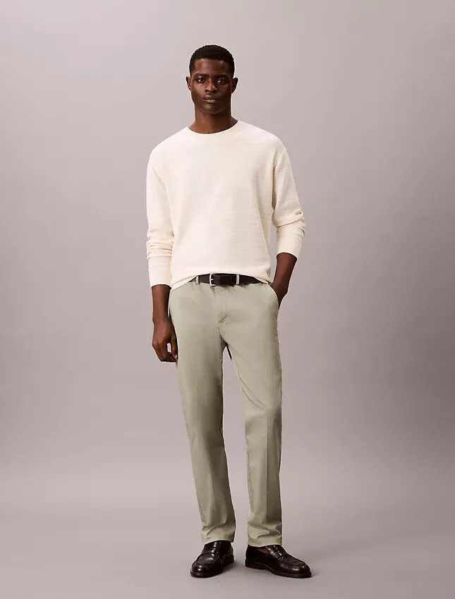 Slim fit-byxor i Cotton Stretch-bomull Slim fit-byxor i Cotton Stretch-bomull