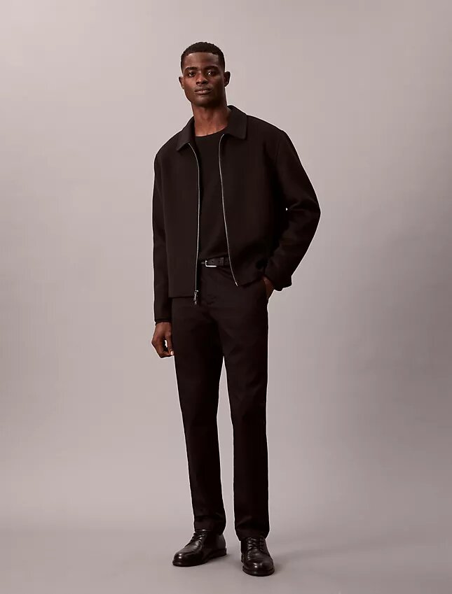 Slim fit-byxor i Cotton Stretch-bomull Slim fit-byxor i Cotton Stretch-bomull