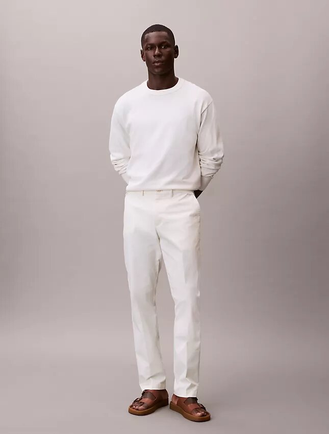 Slim fit-byxor i Cotton Stretch-bomull Slim fit-byxor i Cotton Stretch-bomull