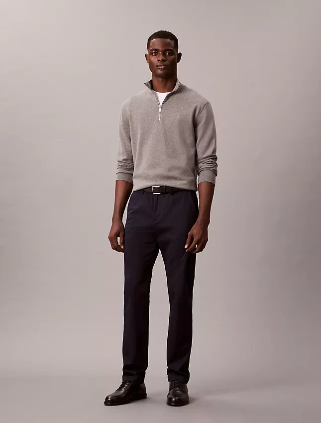 Slim fit-byxor i Cotton Stretch-bomull Slim fit-byxor i Cotton Stretch-bomull